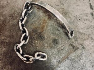 Pulsera Media Esclava con cadena Forcet