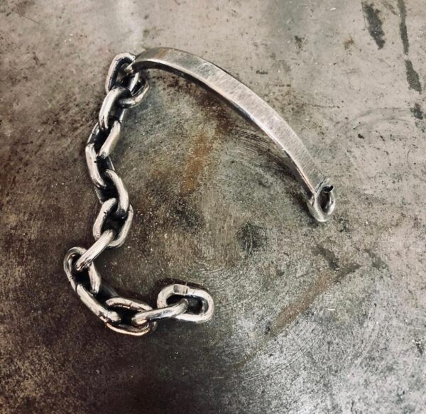 Pulsera Media Esclava con cadena Forcet